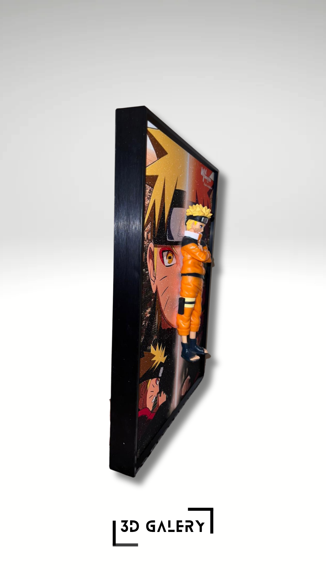 Tableau 3D Édition Luxe – NARUTO