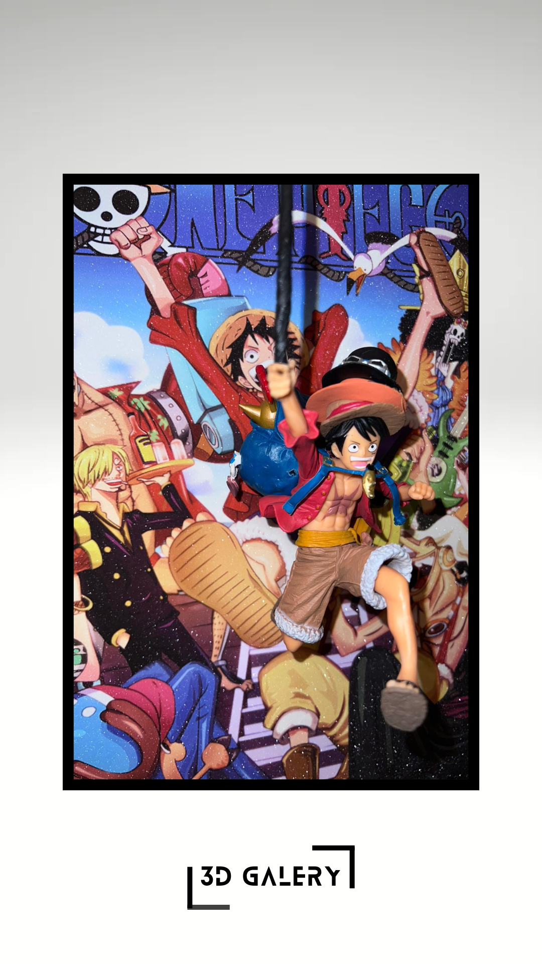 Tableau 3D Édition Luxe – ONE PIECE
